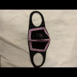 Fashion Rhinestone Face Mask